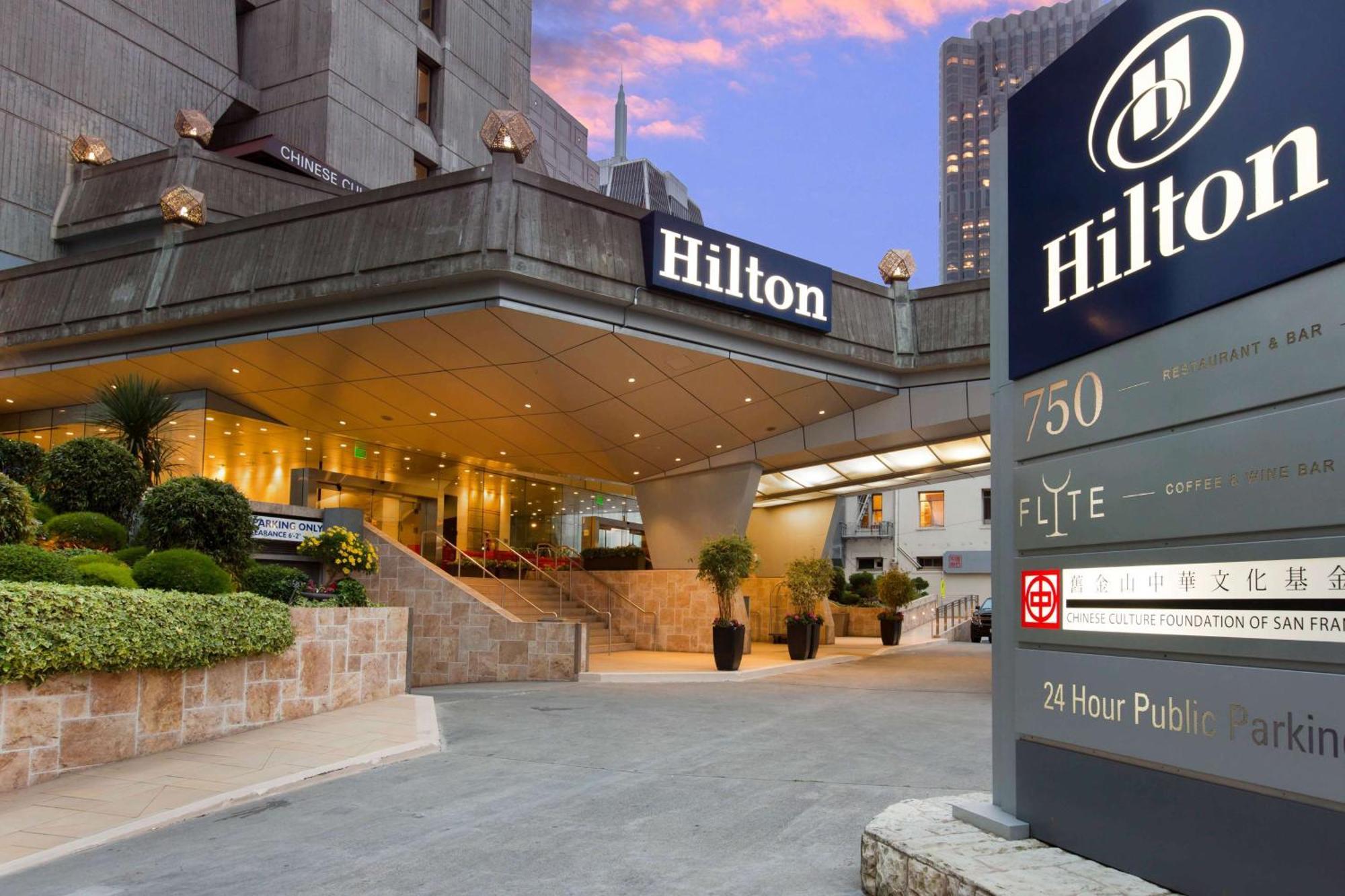 Hilton San Francisco Financial District Hotel Exterior foto